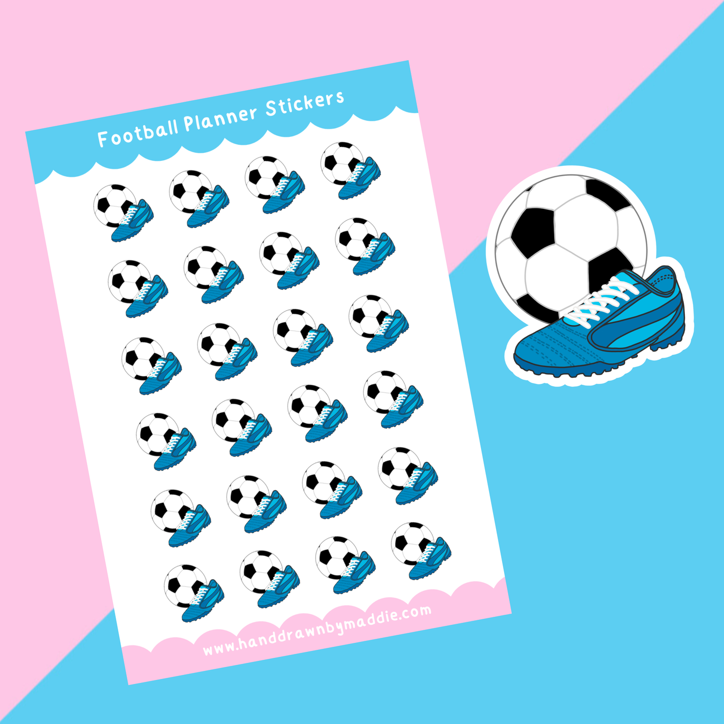Football Planner Stickers
