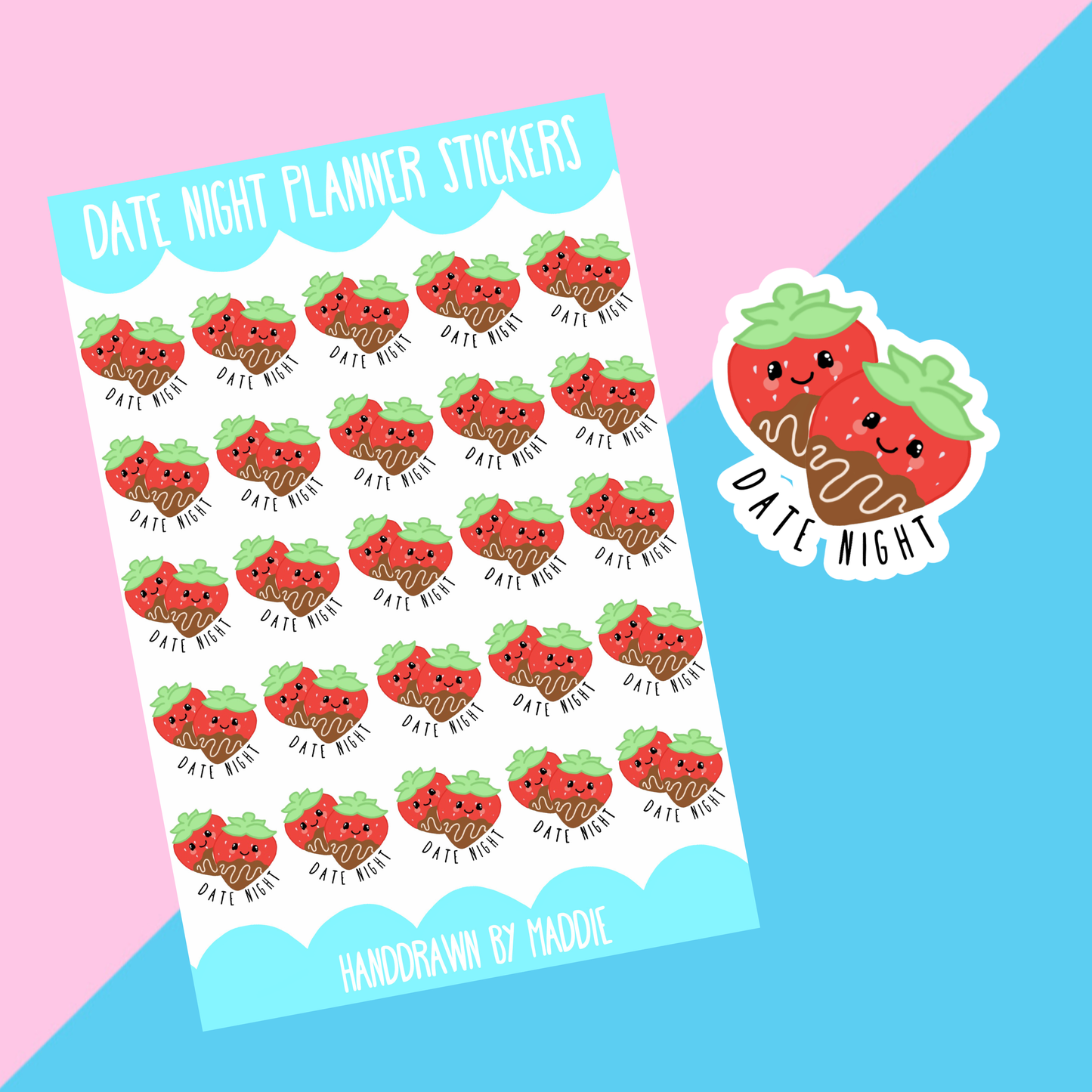 Date Night Planner Stickers