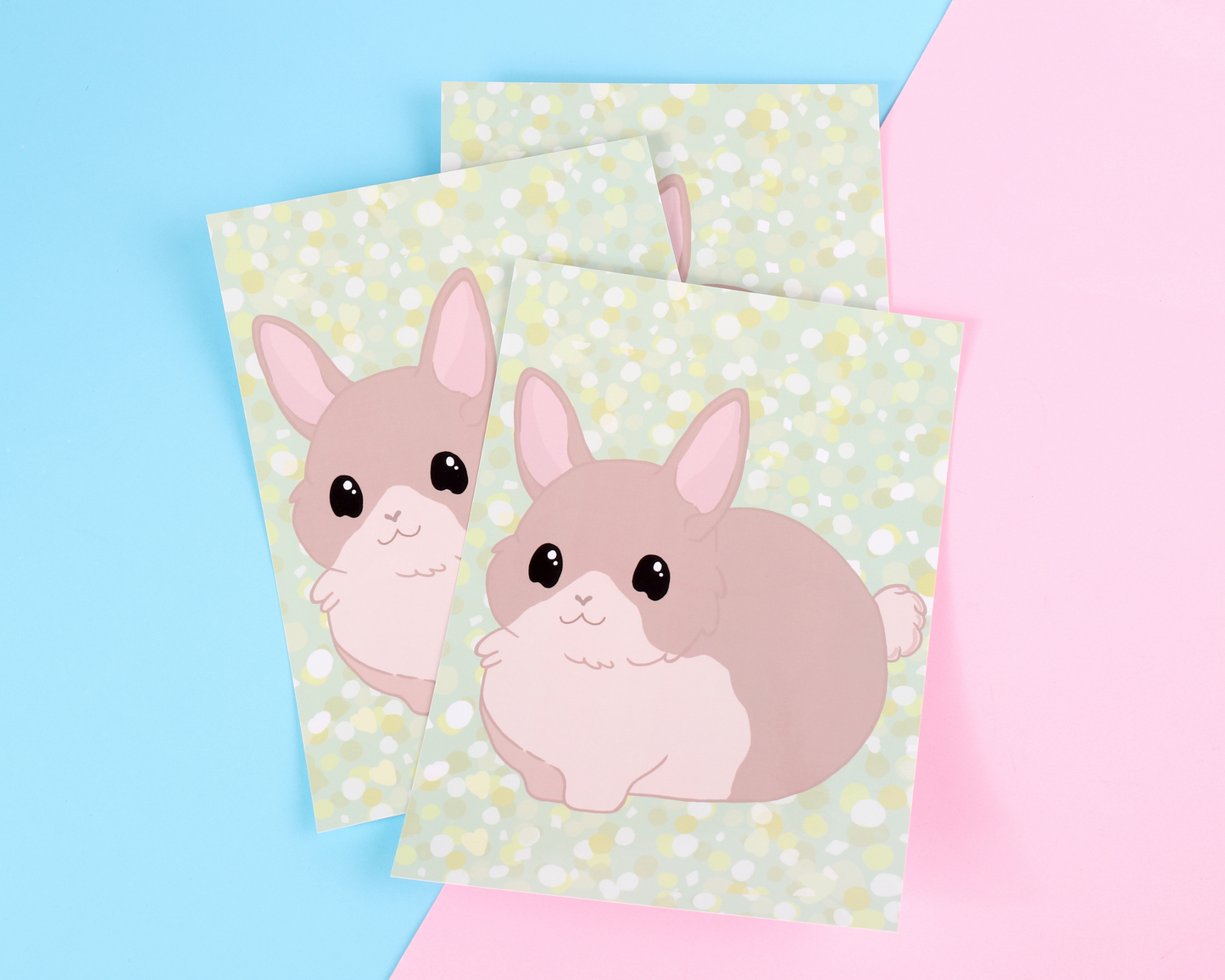 Bunny High Quality Gloss A4 Print