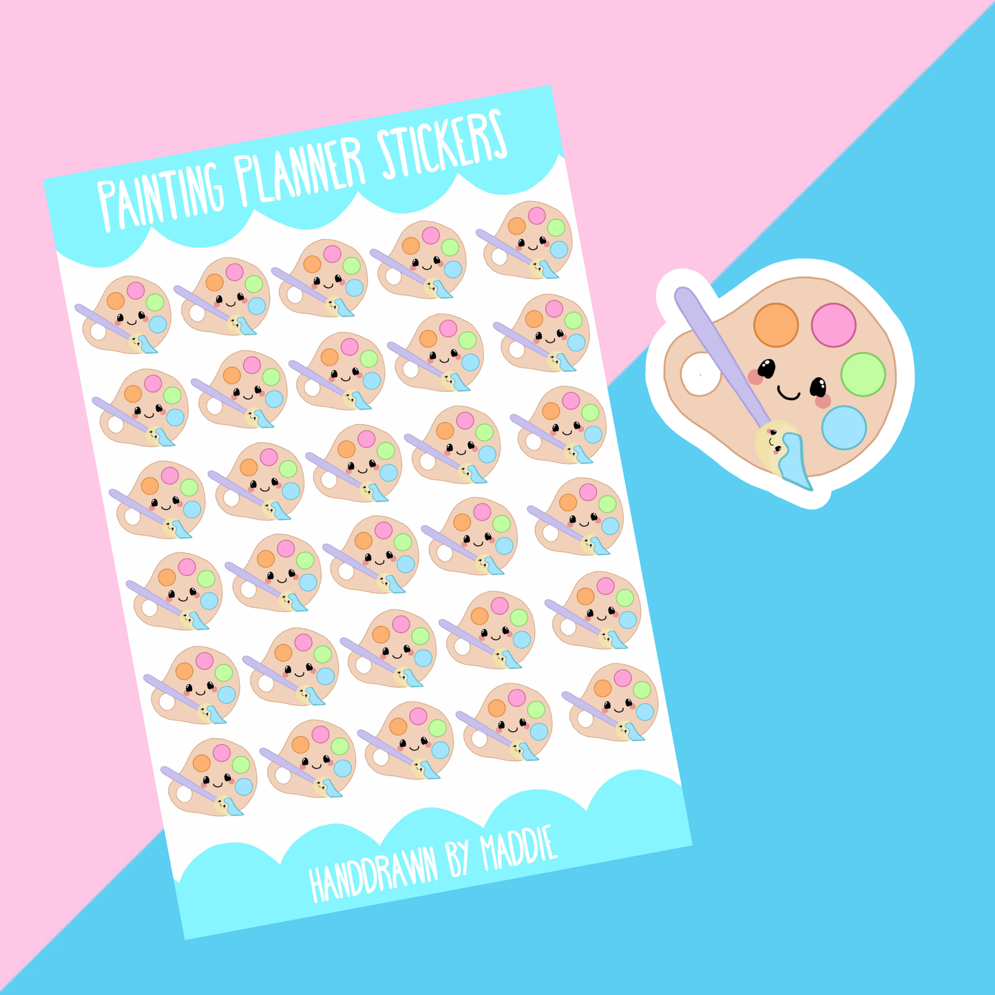 Painting Planner Stickers