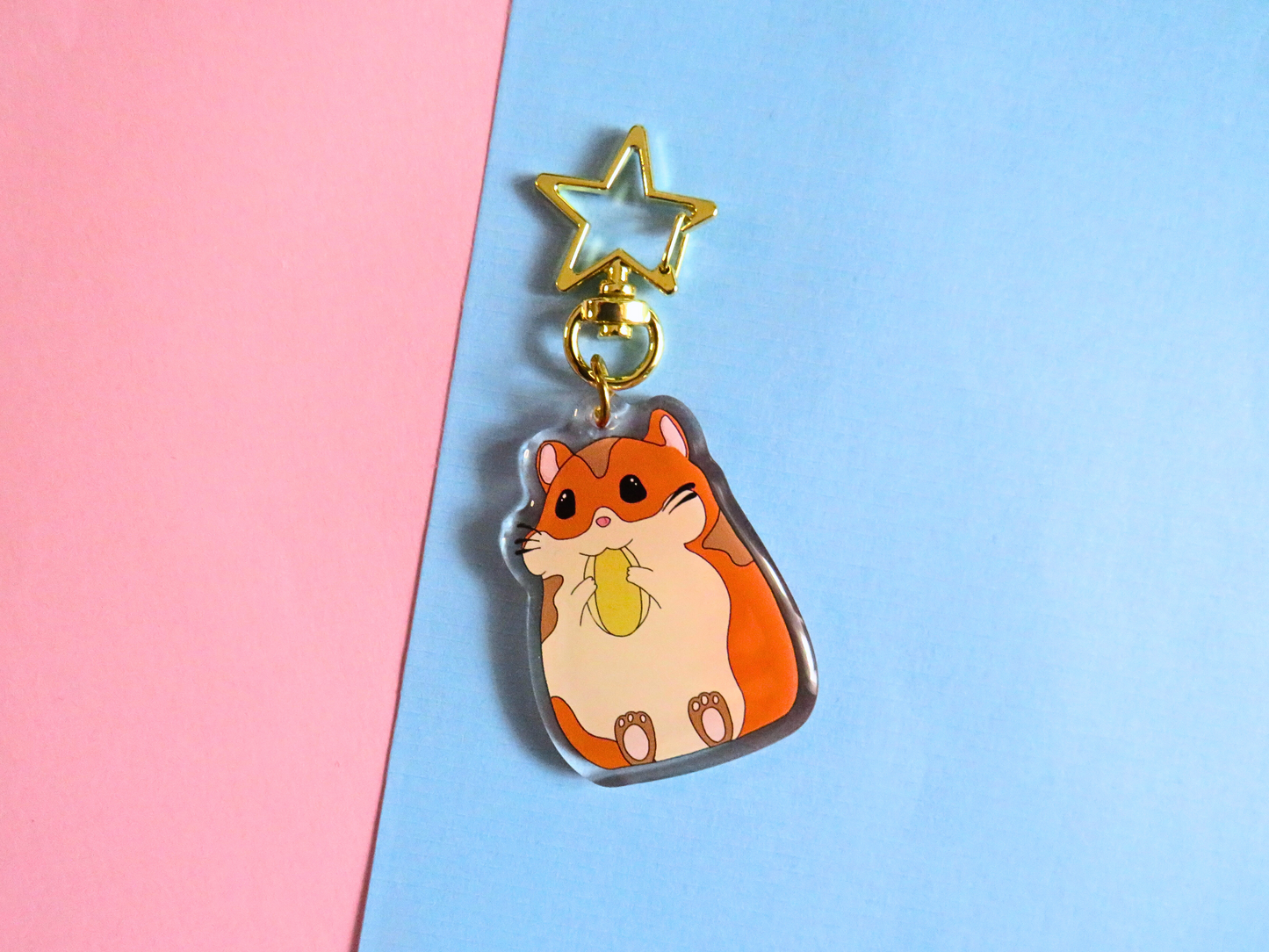 Hamster Acrylic Keycharm