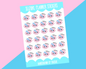 Seizure Tracker Planner Stickers