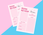 Pink Book Tracker 10 Pack Planner Inserts