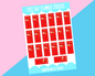 Post Day Planner Stickers