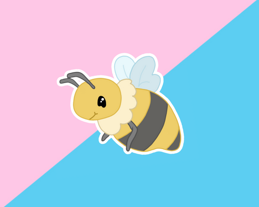 Bee Gloss Vinyl Sticker