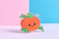 Pumpkin Acrylic Binder Clip