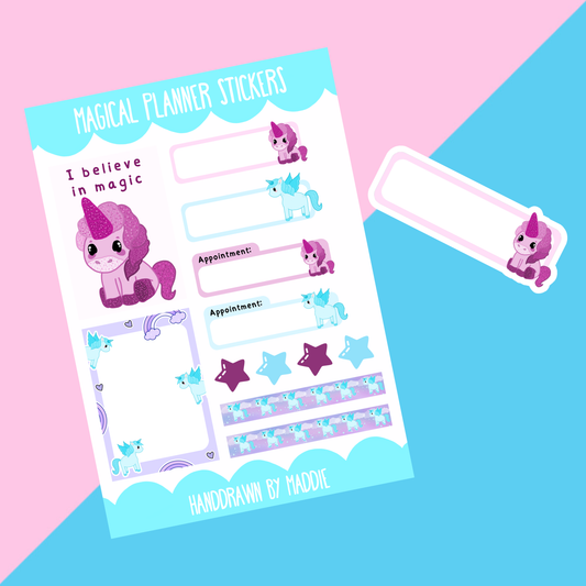 Unicorn Planner Set