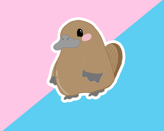 Platypus Gloss Vinyl Sticker