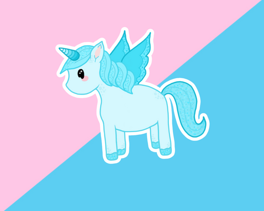 Unicorn Gloss Vinyl Sticker