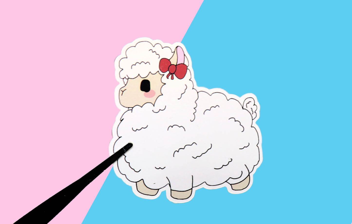 Llama Gloss Sticker