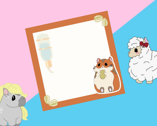 Hammie The Hamster Sticky Notes