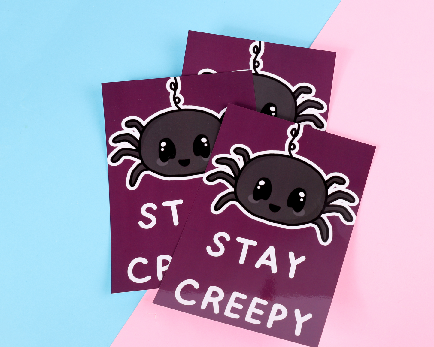 Stay Creepy High Quality Gloss A5 Print