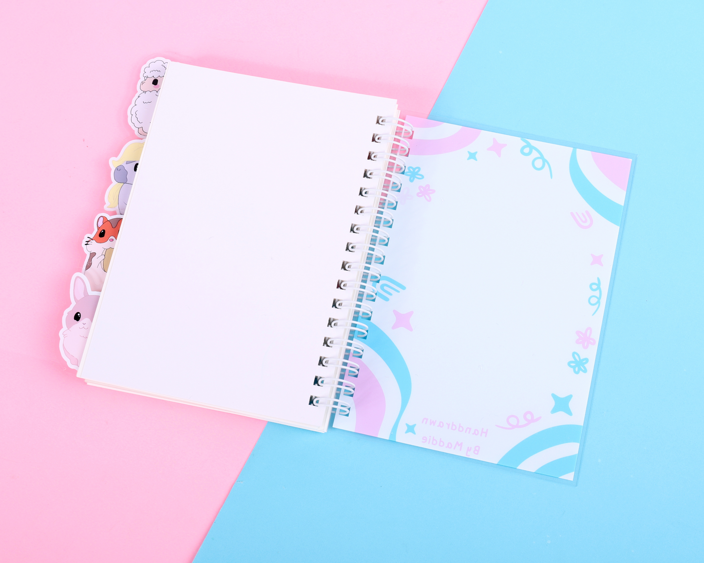 Classic Cuties A6 Tabbed Notebook