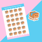 Delivery Due Planner Stickers