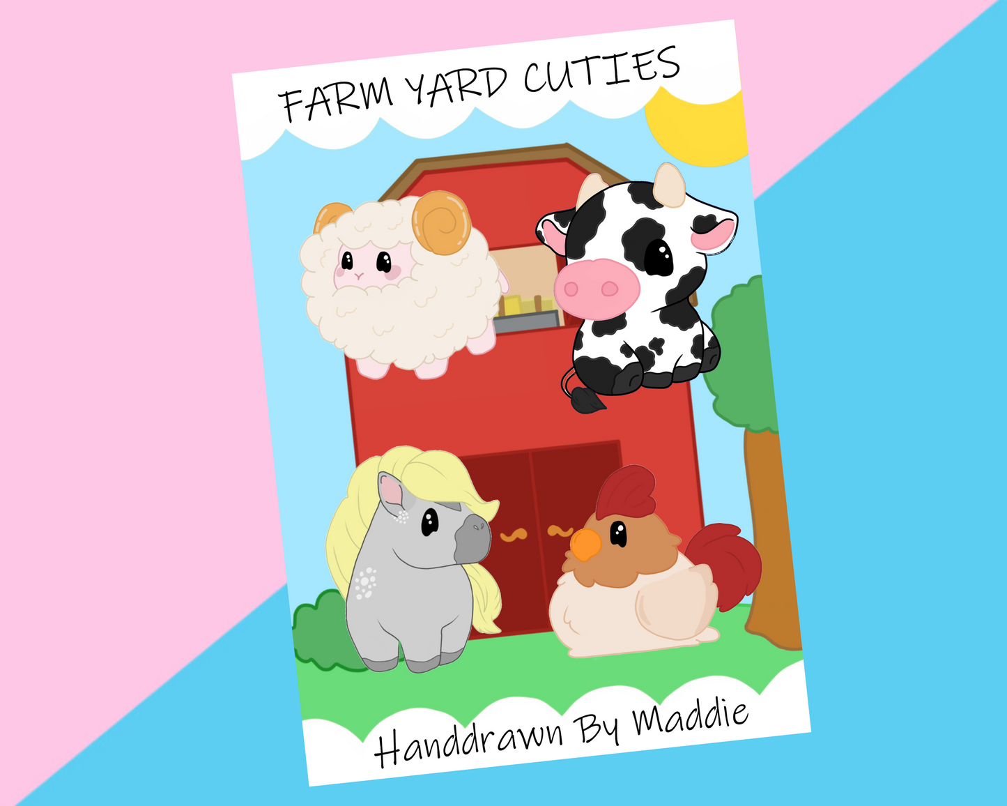 Farmyard Cuties Sticker Sheet