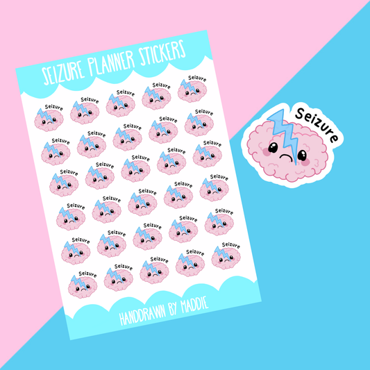 Seizure Planner Stickers