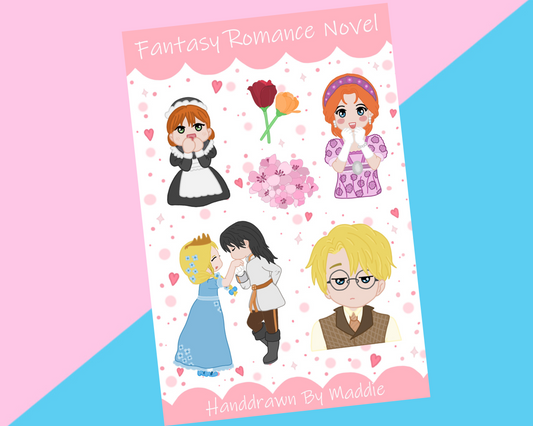 Romance Fantasy Sticker Sheet