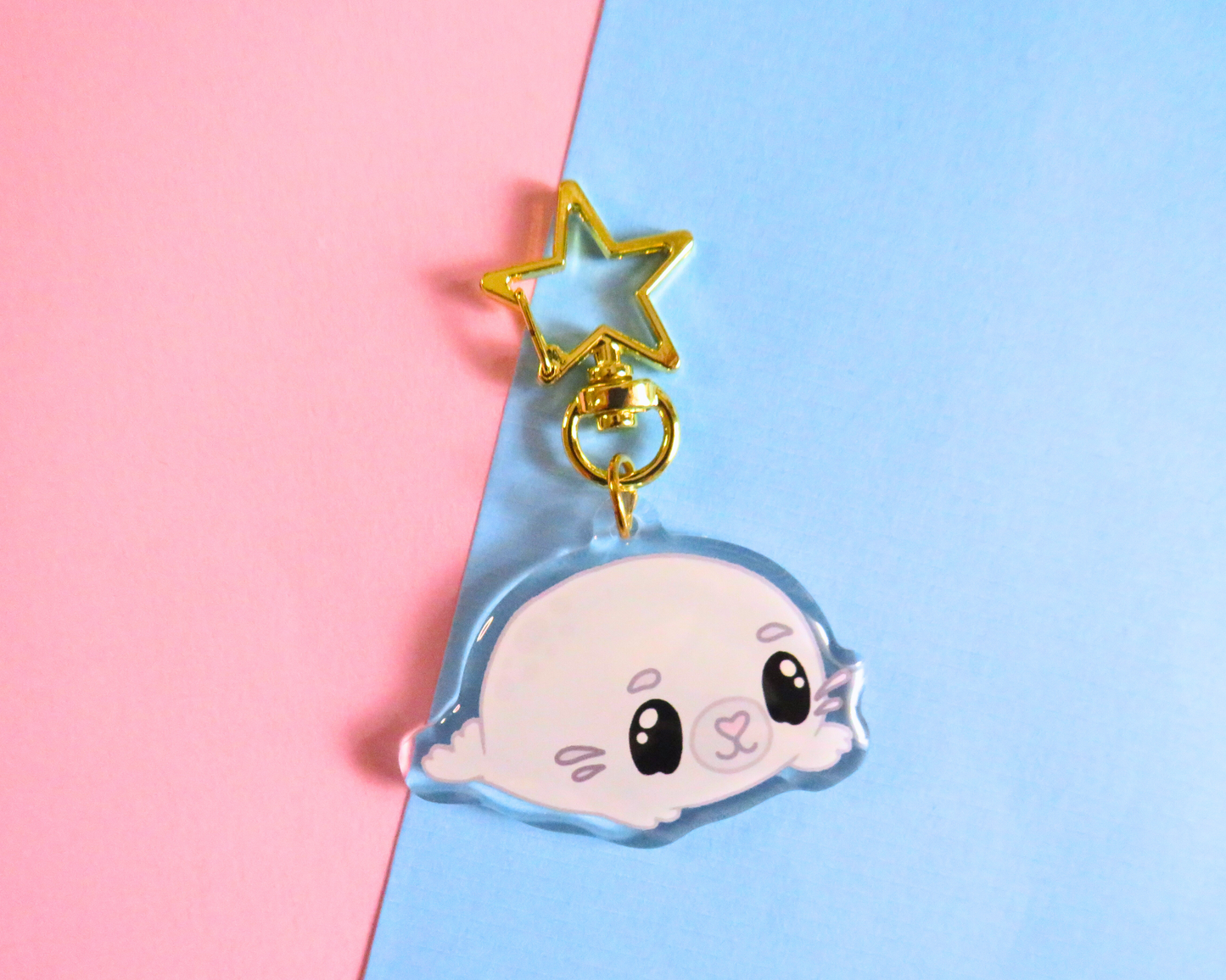 Seal Acrylic Keycharm