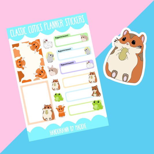 Classic Cuties Planner Set