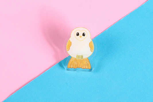 Owl Acrylic Pin