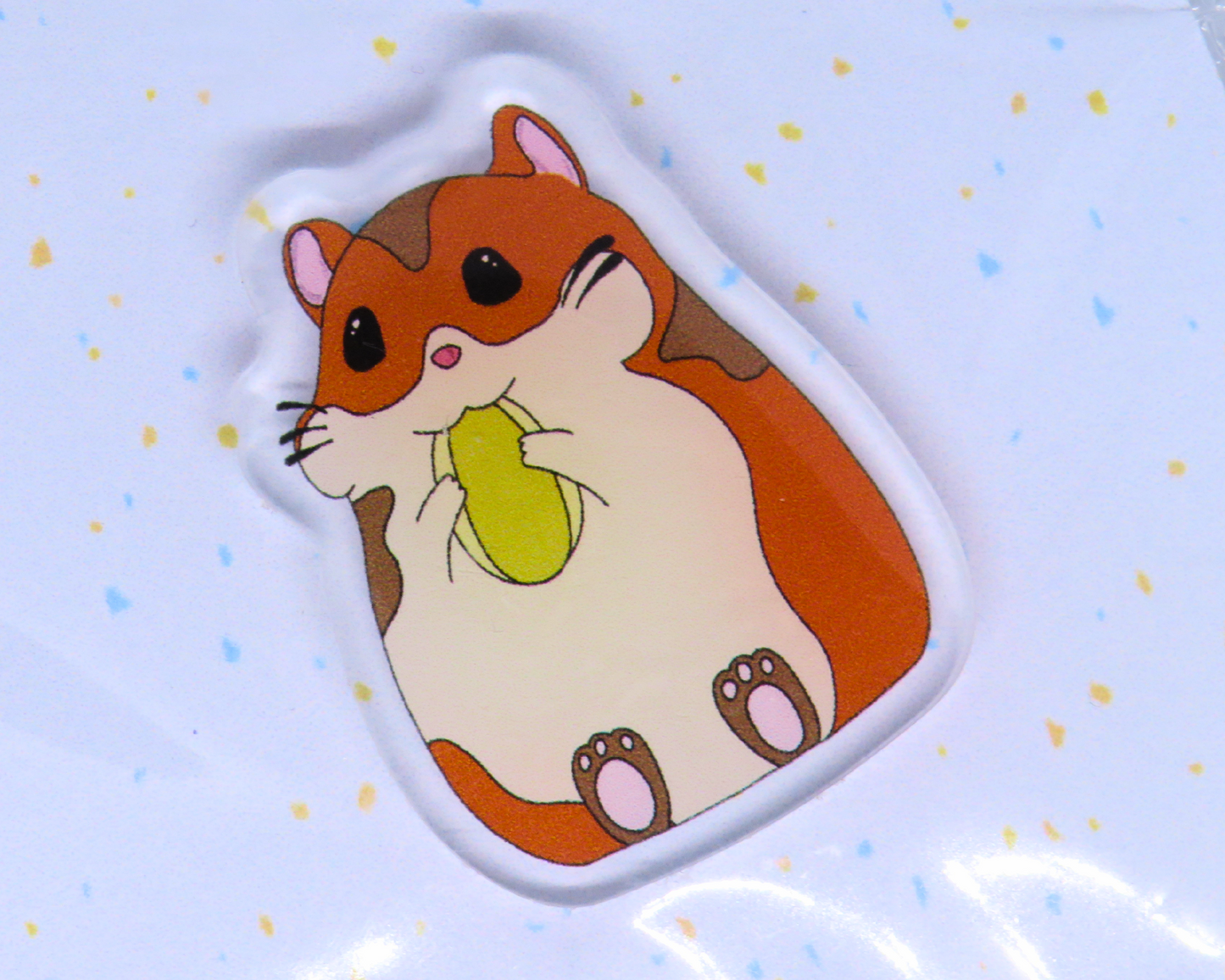 Hamster Acrylic Pin