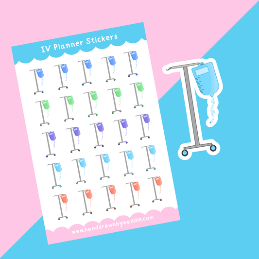 Rainbow IV Planner Stickers