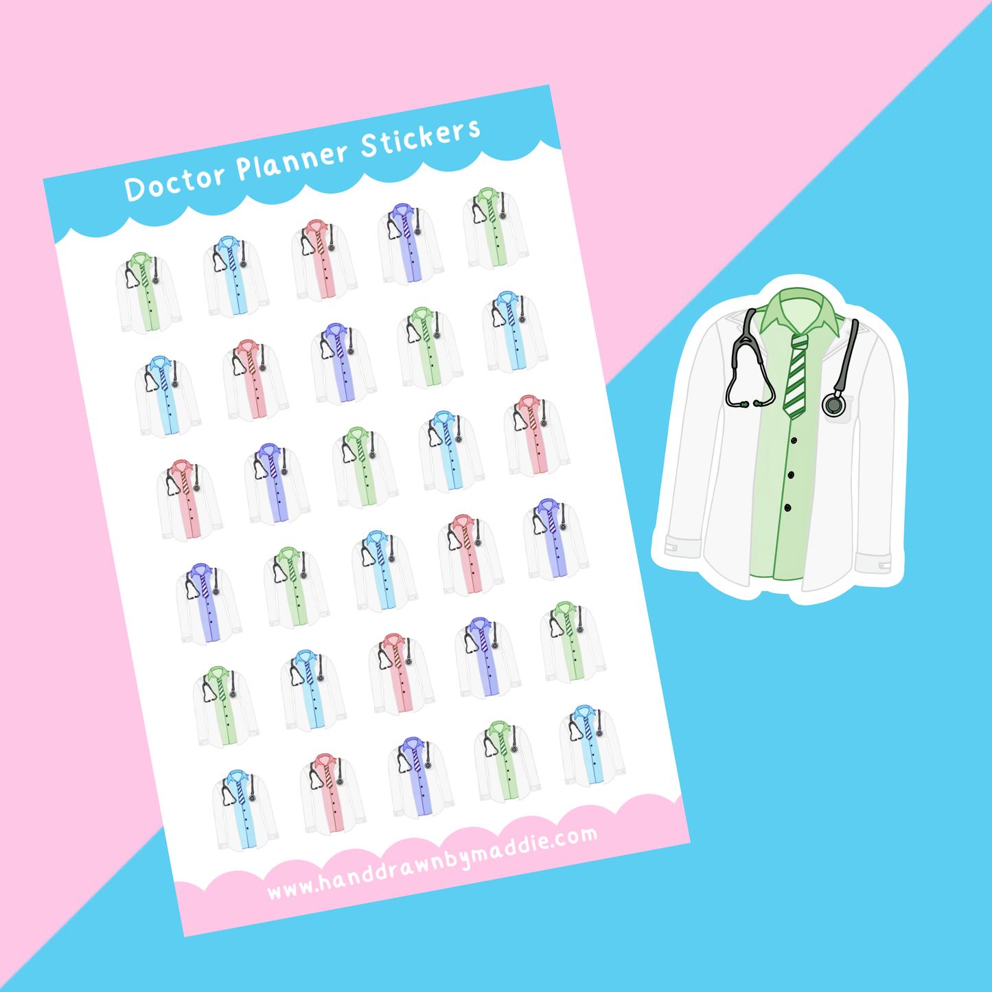 Doctor Planner Stickers