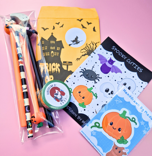 Halloween Themed Stationery Set