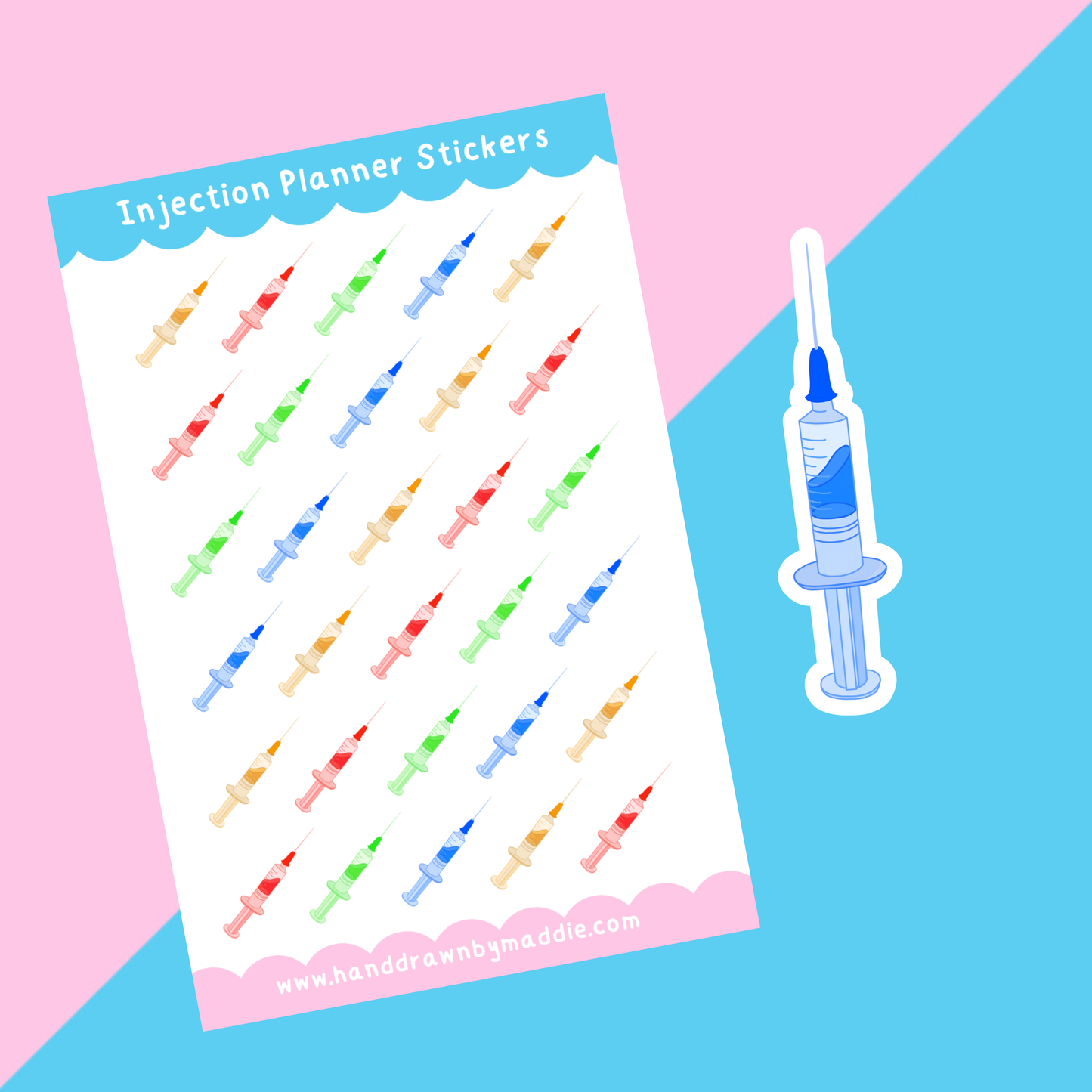 Injection Planner Stickers