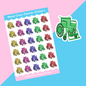 Wheel Chair Planner Stickers