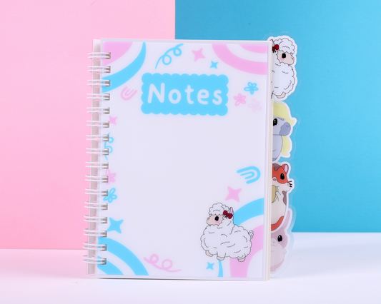 Classic Cuties A6 Tabbed Notebook