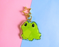 Frog Acrylic Keycharm