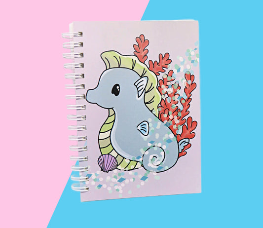 Seahorse Reusable Sticker Book