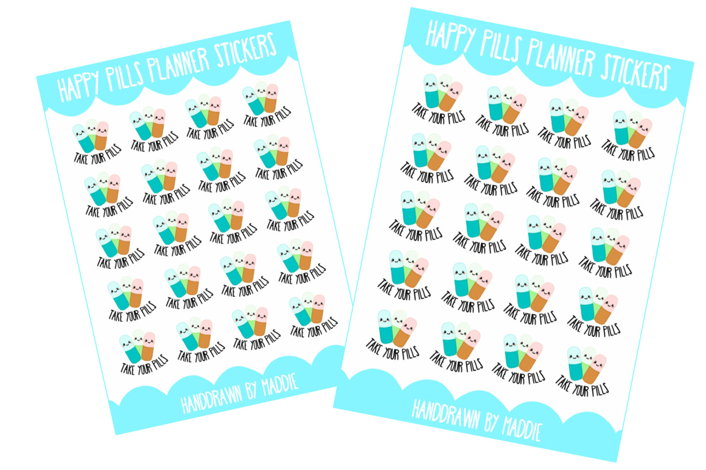 Take Your Pills Planner Stickers